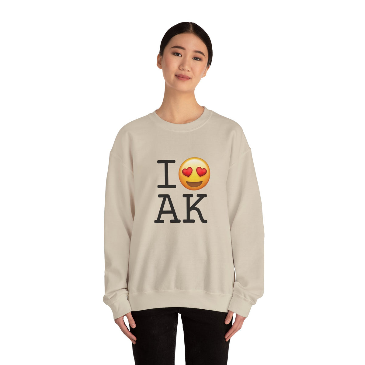 "I have Heart Eyes for Alaska" Sweatshirt
