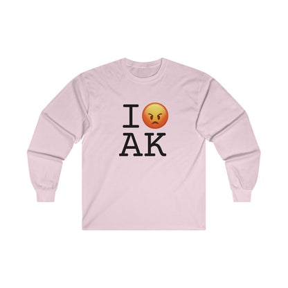 "I'm Angry about Alaska" Long Sleeve Shirt