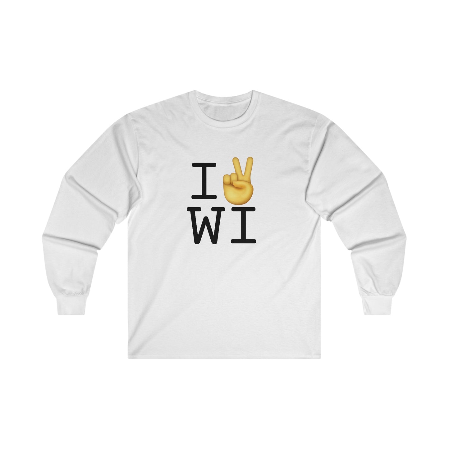 "I Show Peace to Wisconsin" Long Sleeve Shirt