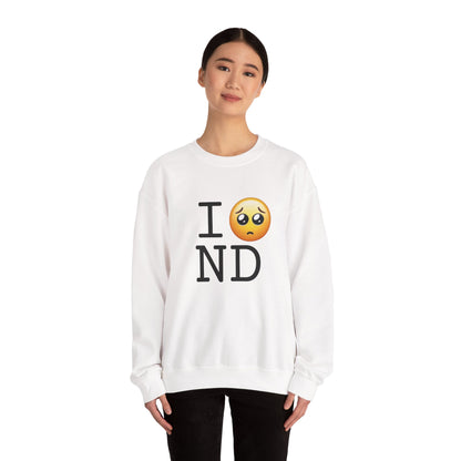 "I'm Begging about North Dakota" Sweatshirt