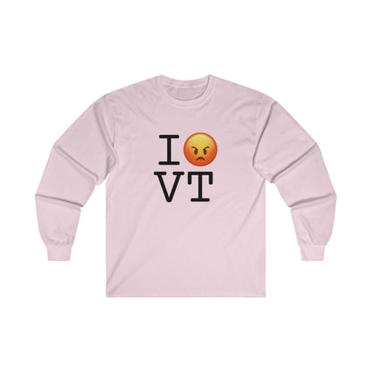 "I'm Angry about Vermont" Long Sleeve Shirt