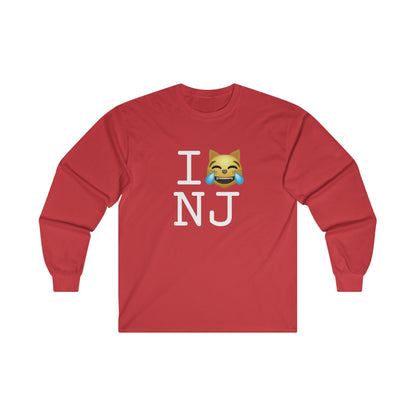 "I'm Laughing like a Cat at New Jersey" Long Sleeve Shirt