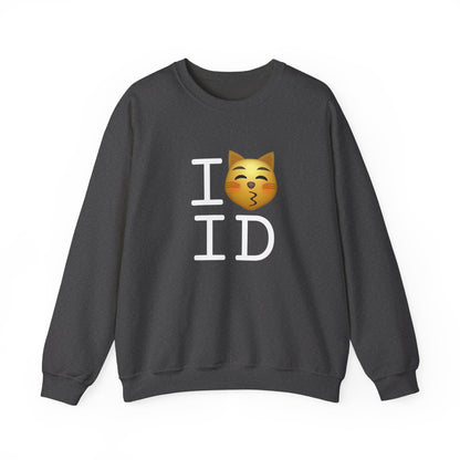 "I'm a Kissing Cat toward Idaho" Sweatshirt