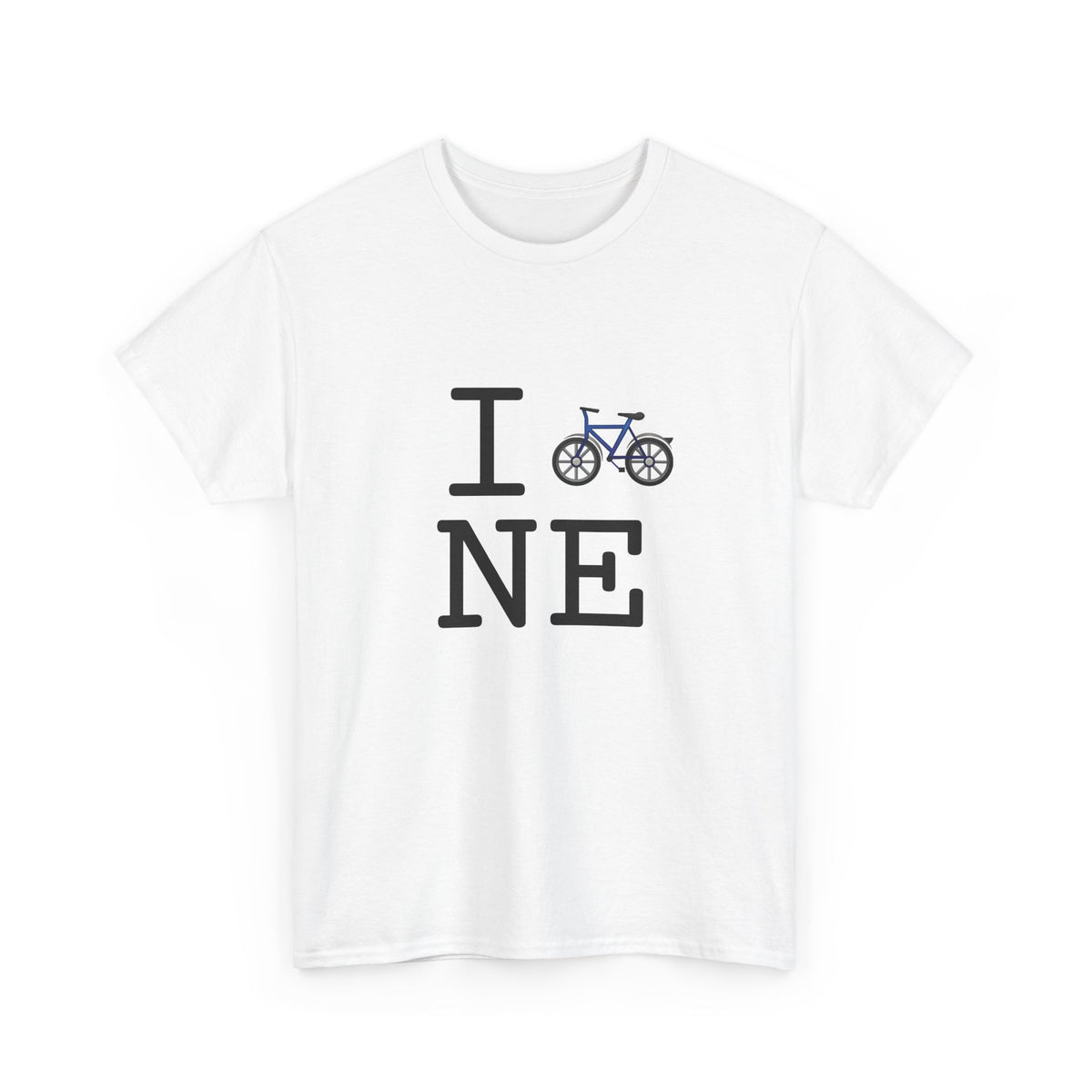 "I Bicycle Nebraska" Tee