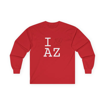 "I Keep it 100 in Arizona" Long Sleeve Shirt