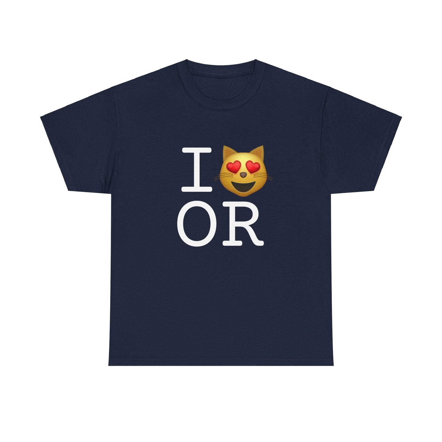 "I'm a Cat that Loves Oregon" Tee