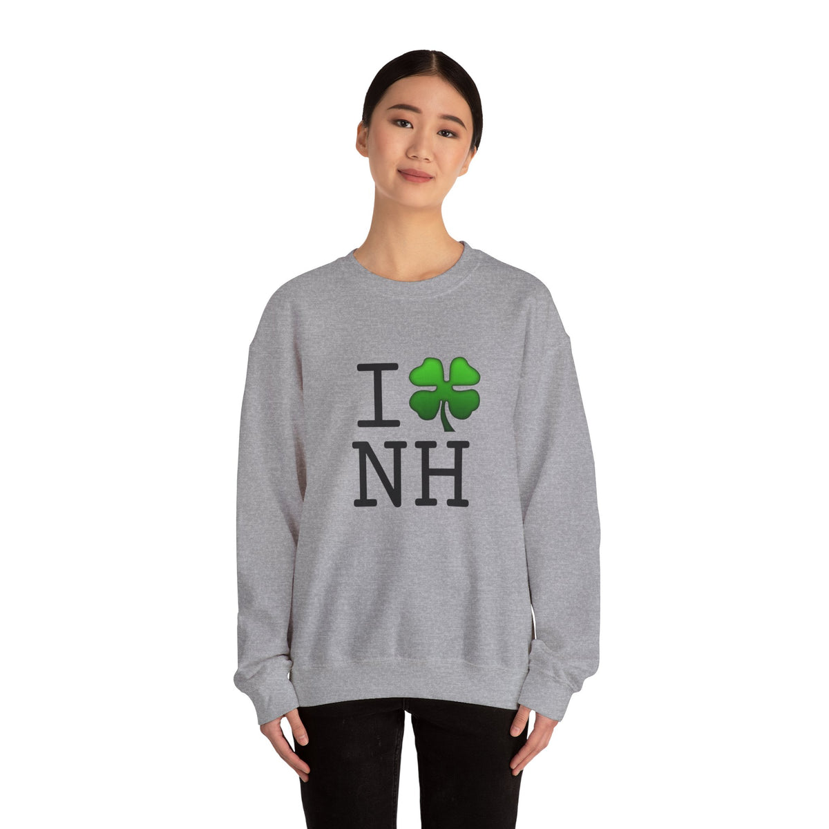 "I'm Lucky (Clover) in New Hampshire" Sweatshirt