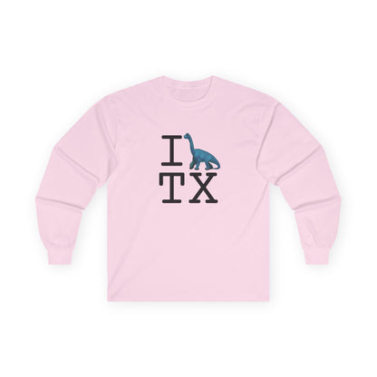 "I'm a Dinosaur in Texas" Long Sleeve Shirt