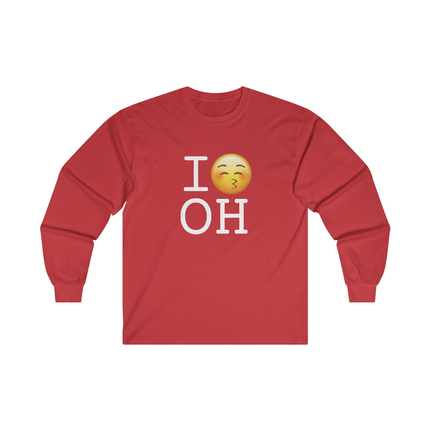 "I Kiss Ohio" Long Sleeve Shirt