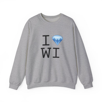 "I Diamond Wisconsin" Sweatshirt