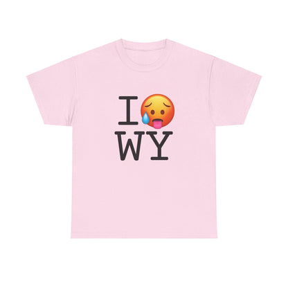 "I'm Hot in Wyoming" Tee