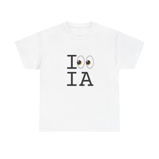 "I Look at Iowa" Tee