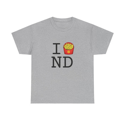 "I French Fries North Dakota" Tee
