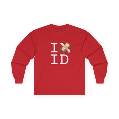 "I Lose Money in Idaho" Long Sleeve Shirt