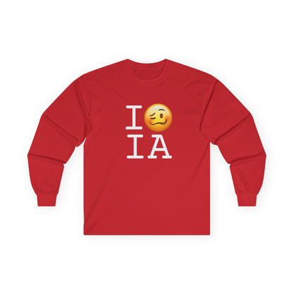 "I'm Drunk in Iowa" Long Sleeve Shirt