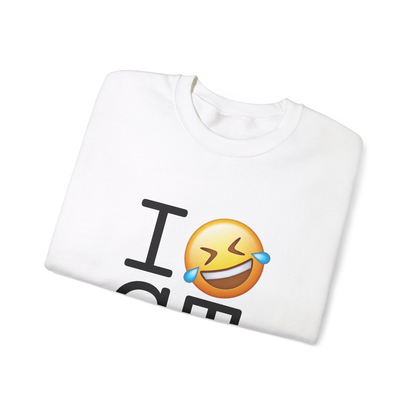 "I Laugh Hard (LMFAO) at Connecticut" Sweatshirt