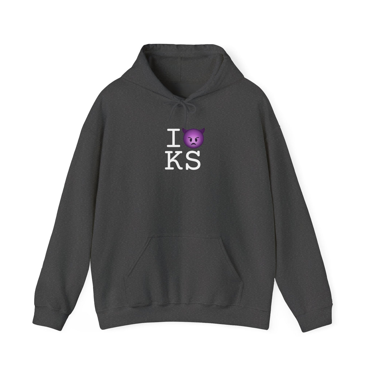 "I'm an Angry Devil about Kansas" Hoodie