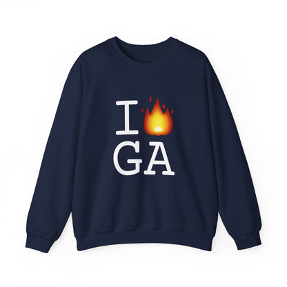 "I've got Fire for Georgia" Sweatshirt