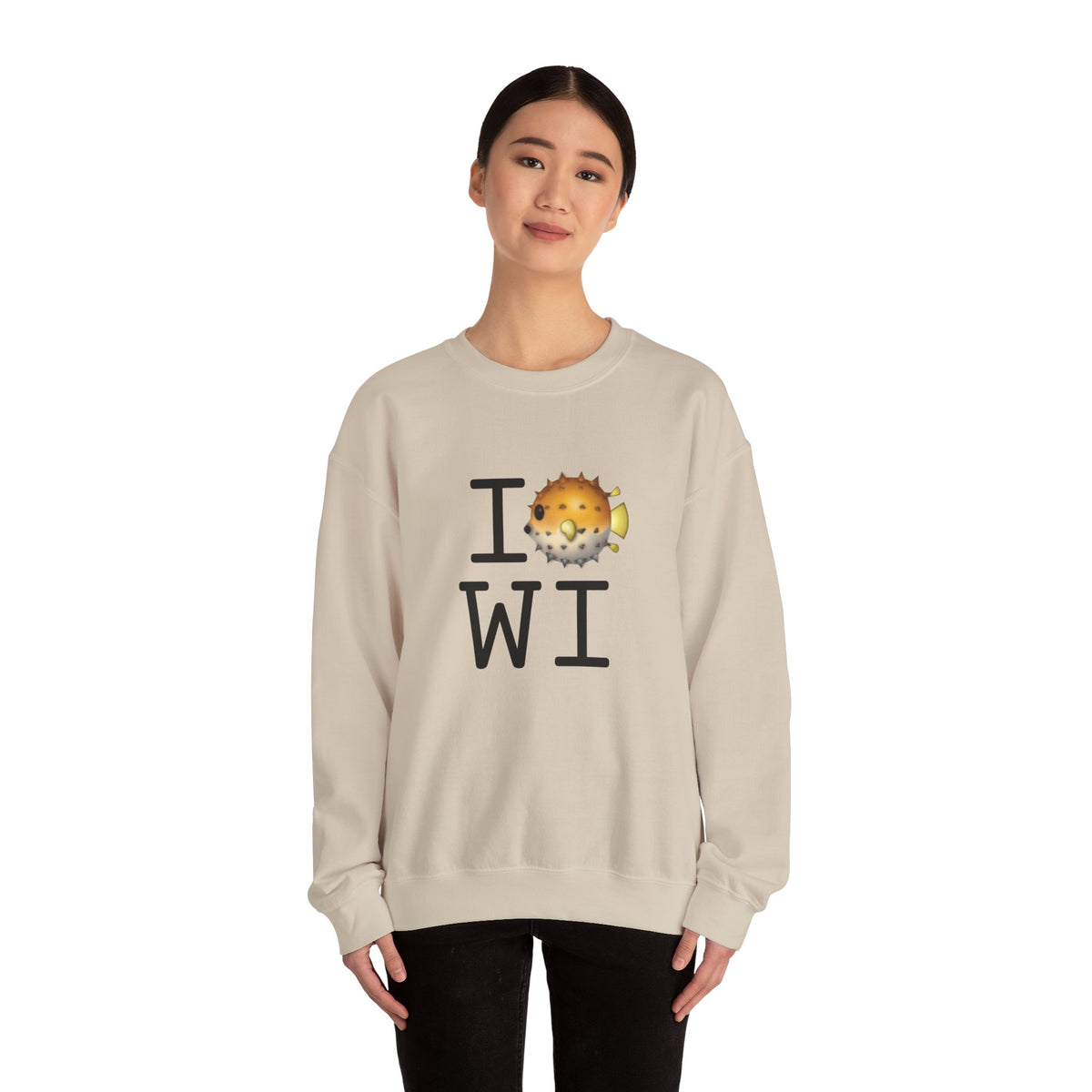 "I Blowfish in Wisconsin" Sweatshirt