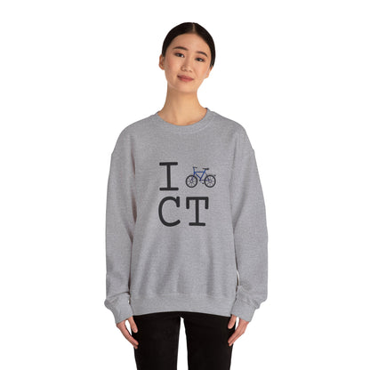 "I Bicycle Connecticut" Sweatshirt