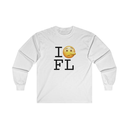 "I Lie about Florida" Long Sleeve Shirt