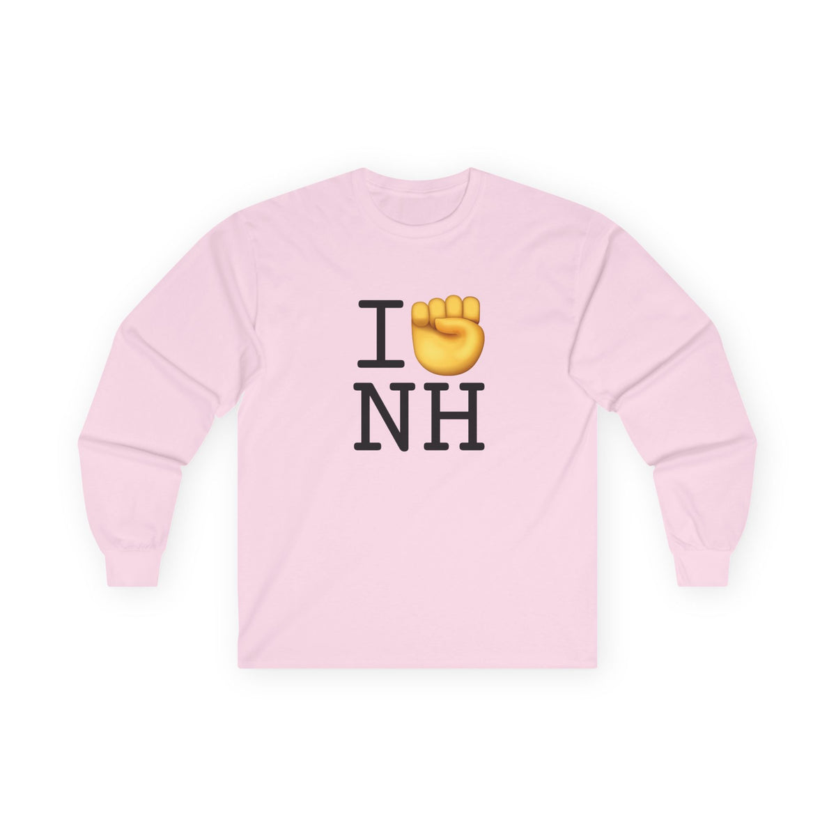 "I Raise my Fist with New Hampshire" Long Sleeve Shirt