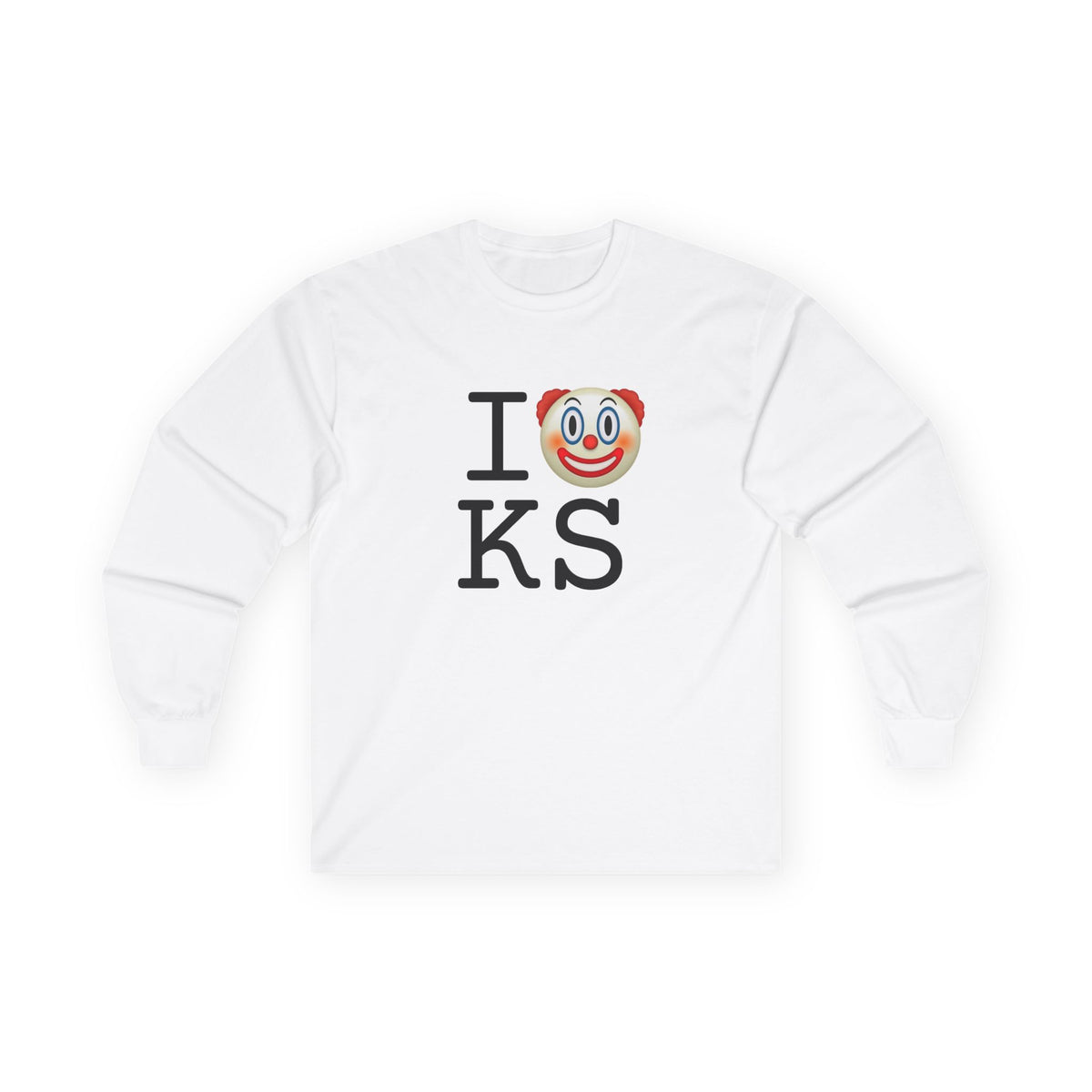 "I Clown on Kansas" Long Sleeve Shirt