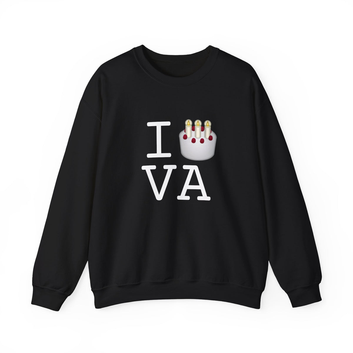 "I Birthday Cake Virginia" Sweatshirt