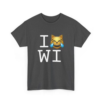 "I'm Laughing like a Cat at Wisconsin" Tee