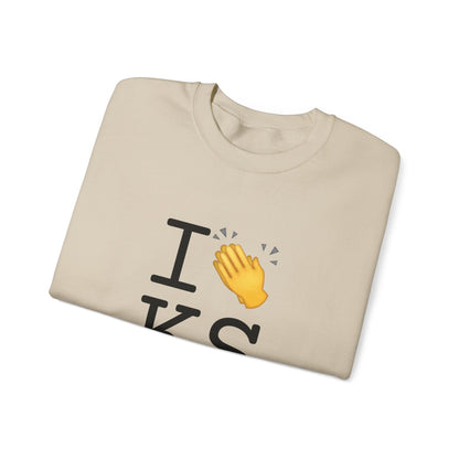 "I Applaud Kansas" Sweatshirt