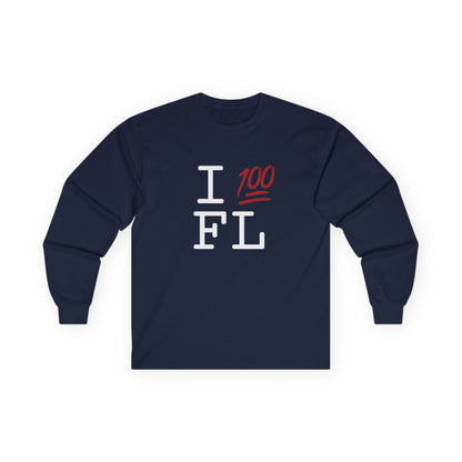 "I Keep it 100 in Florida" Long Sleeve Shirt