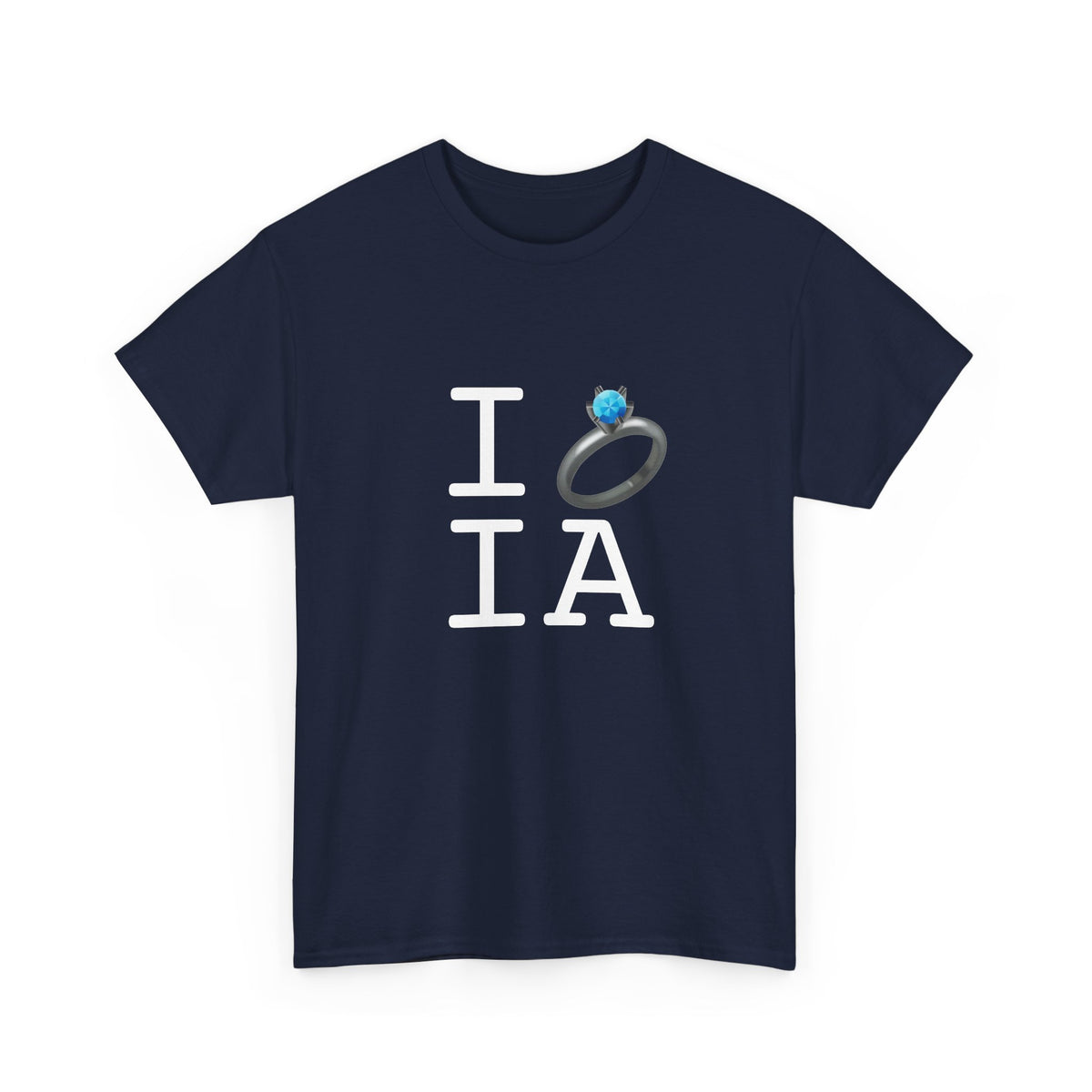 "I'm Married to (Diamond Ring) Iowa" Tee