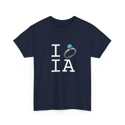 "I'm Married to (Diamond Ring) Iowa" Tee