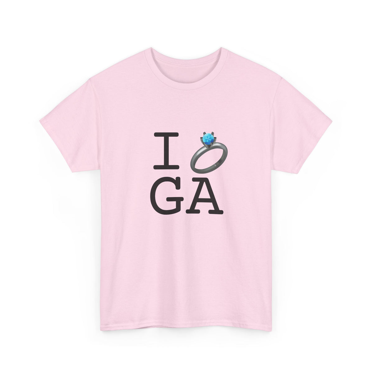 "I'm Married to (Diamond Ring) Georgia" Tee