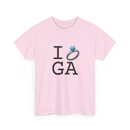 "I'm Married to (Diamond Ring) Georgia" Tee