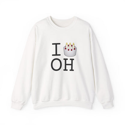 "I Birthday Cake Ohio" Sweatshirt