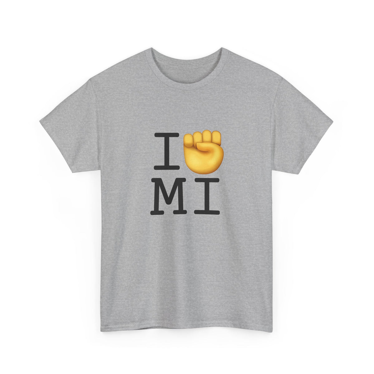 "I Raise my Fist with Michigan" Tee