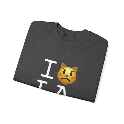 "I'm a Pouting Cat about Louisiana" Sweatshirt