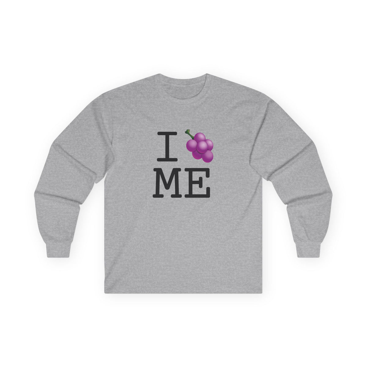 "I Grape Maine" Long Sleeve Shirt
