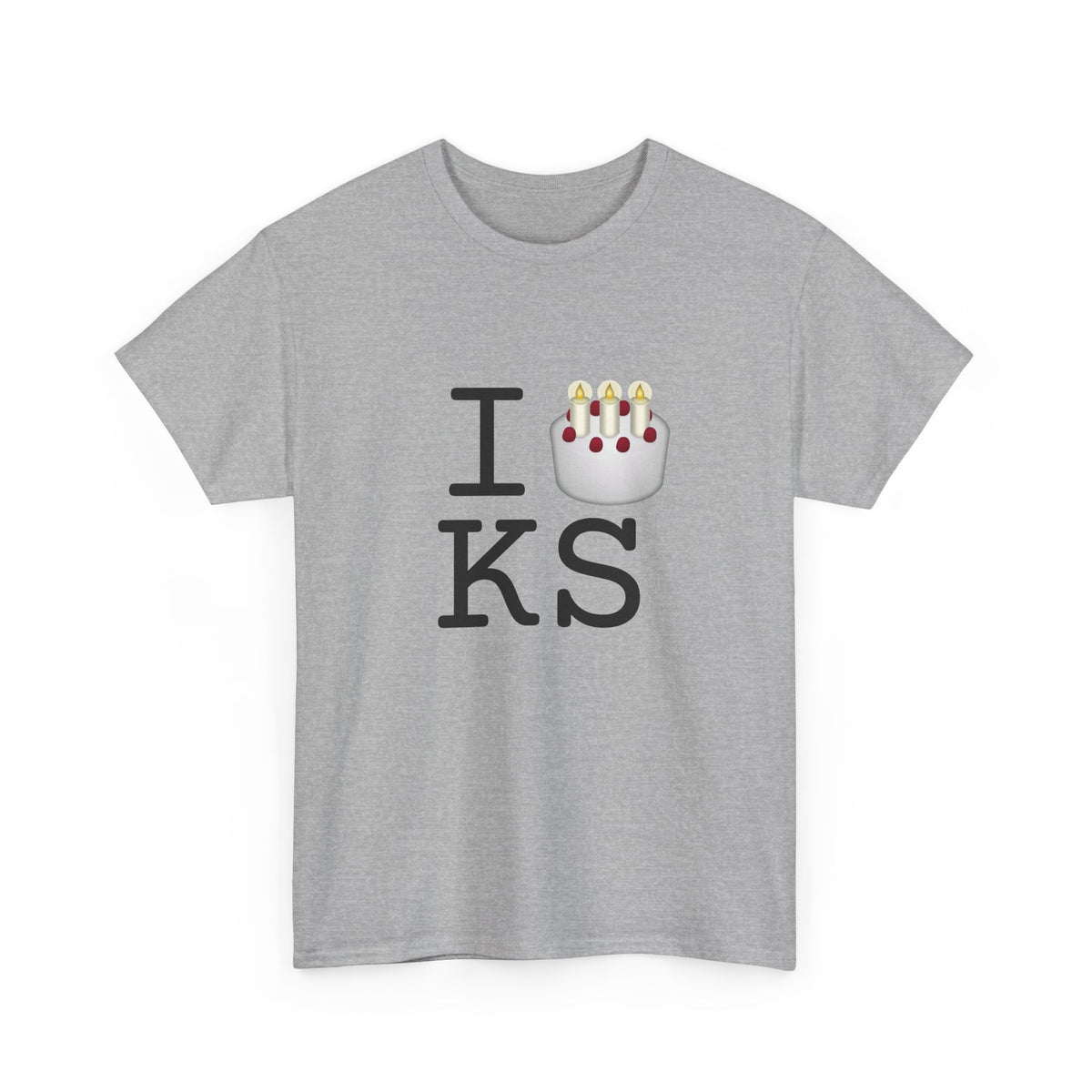 "I Birthday Cake Kansas" Tee