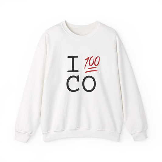 "I Keep it 100 in Colorado" Sweatshirt