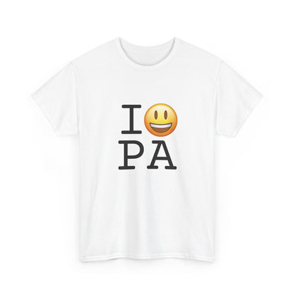 "I'm Happy about Pennsylvania" Tee