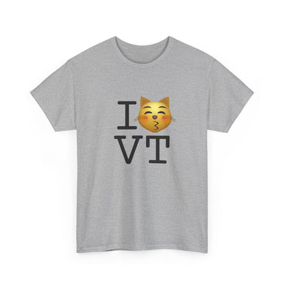 "I'm a Kissing Cat toward Vermont" Tee