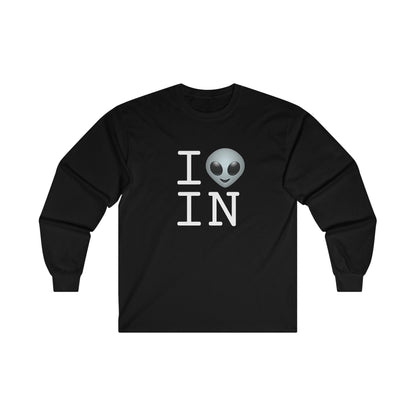 "I Feel Alien in Indiana" Long Sleeve Shirt