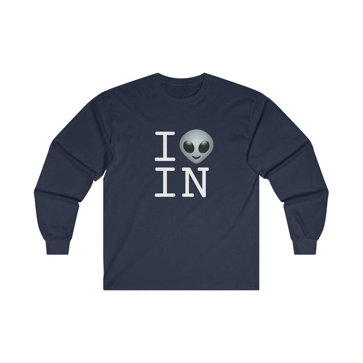 "I Feel Alien in Indiana" Long Sleeve Shirt