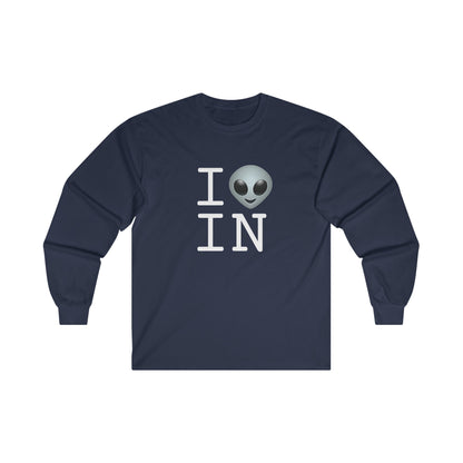 "I Feel Alien in Indiana" Long Sleeve Shirt