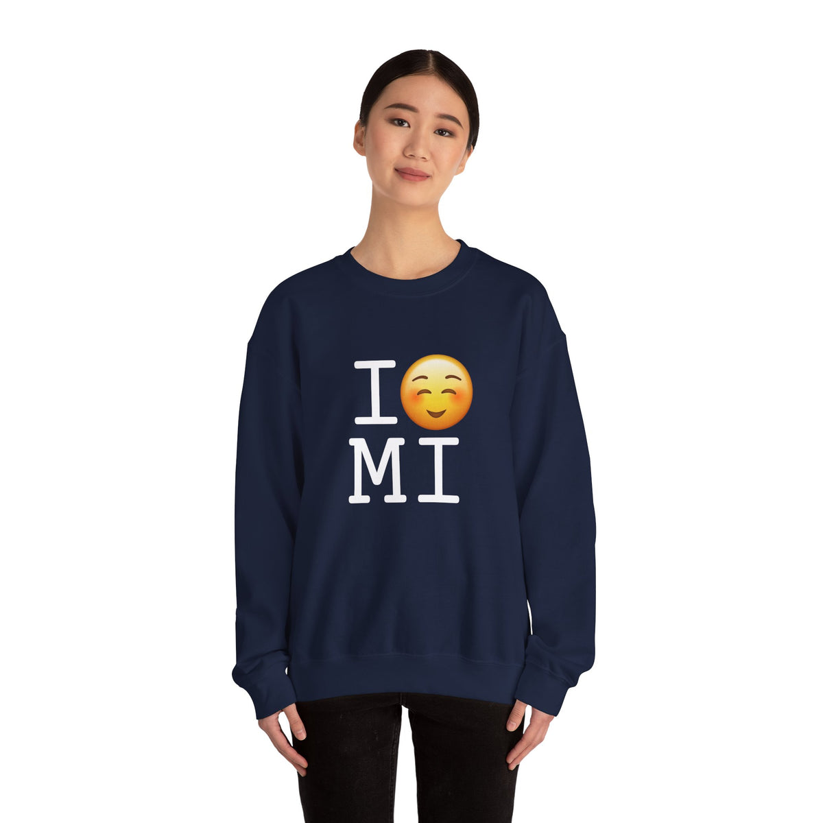 "I Blush at Michigan" Sweatshirt