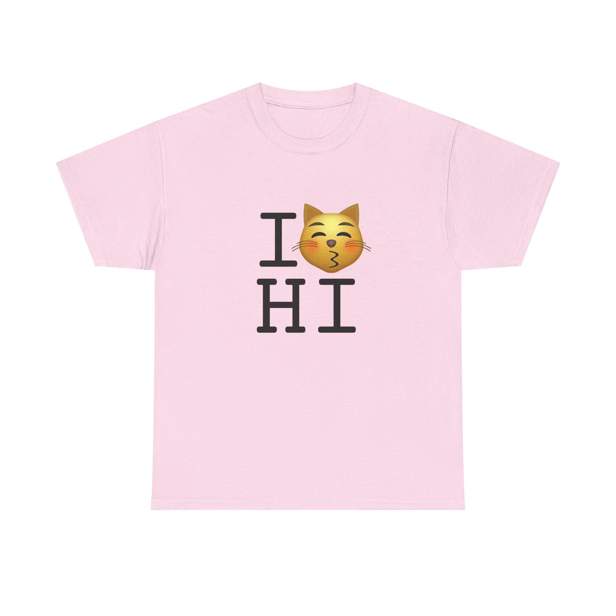 "I'm a Kissing Cat toward Hawaii" Tee