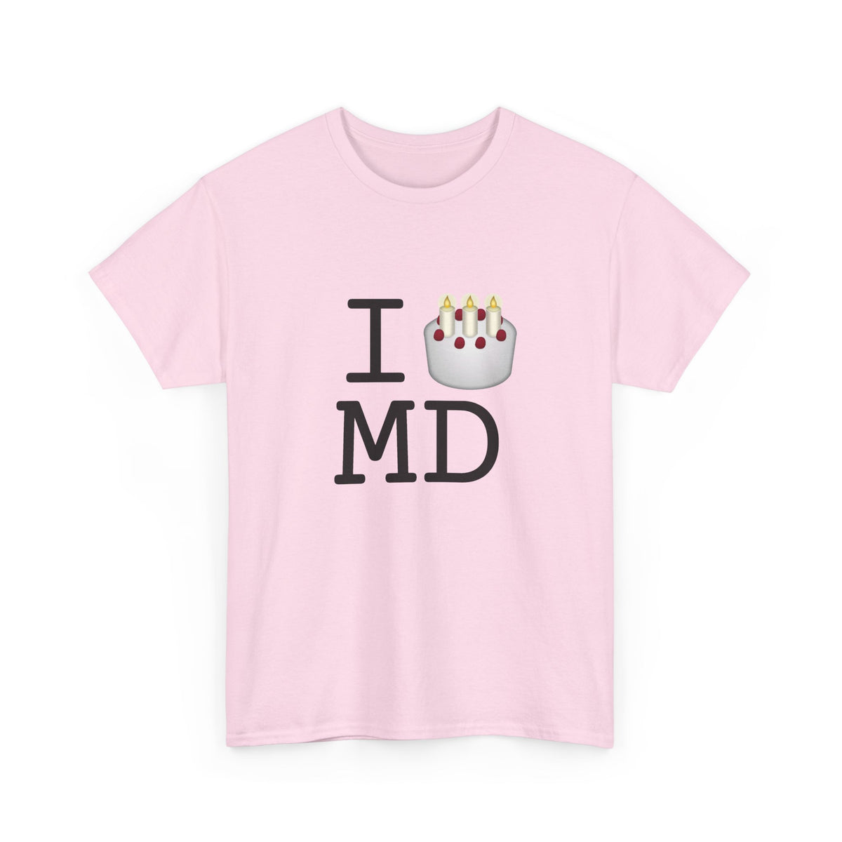 "I Birthday Cake Maryland" Tee