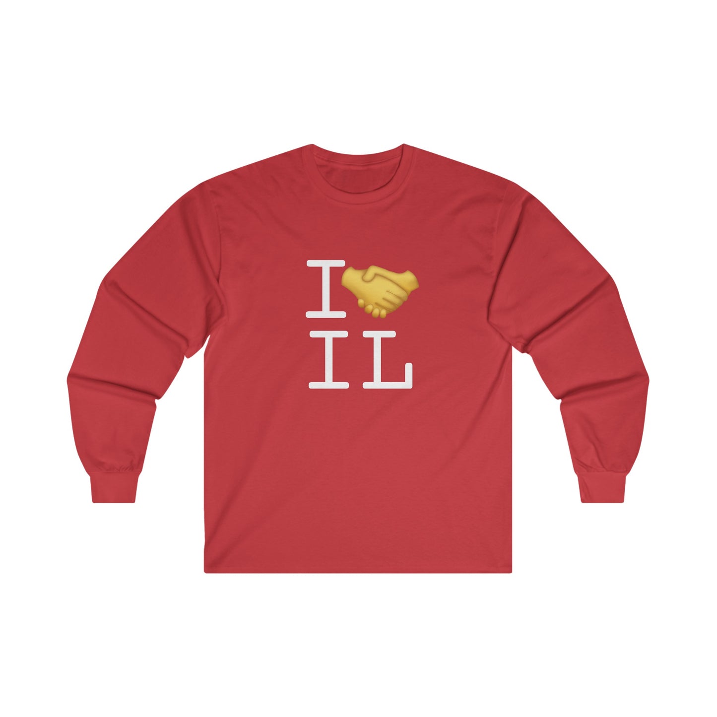 "I Have an Arrangement with Illinois" Long Sleeve Shirt